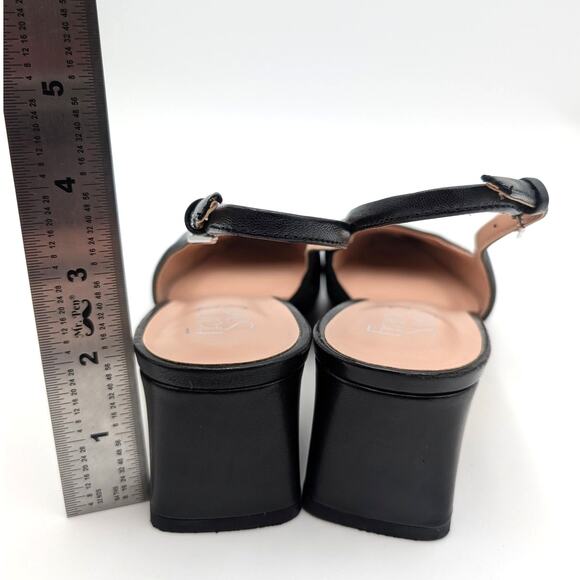 Franco Sarto Jacer Block Heel Slingback Pump Women's Black Size US9M EU40 - Picture 12 of 12